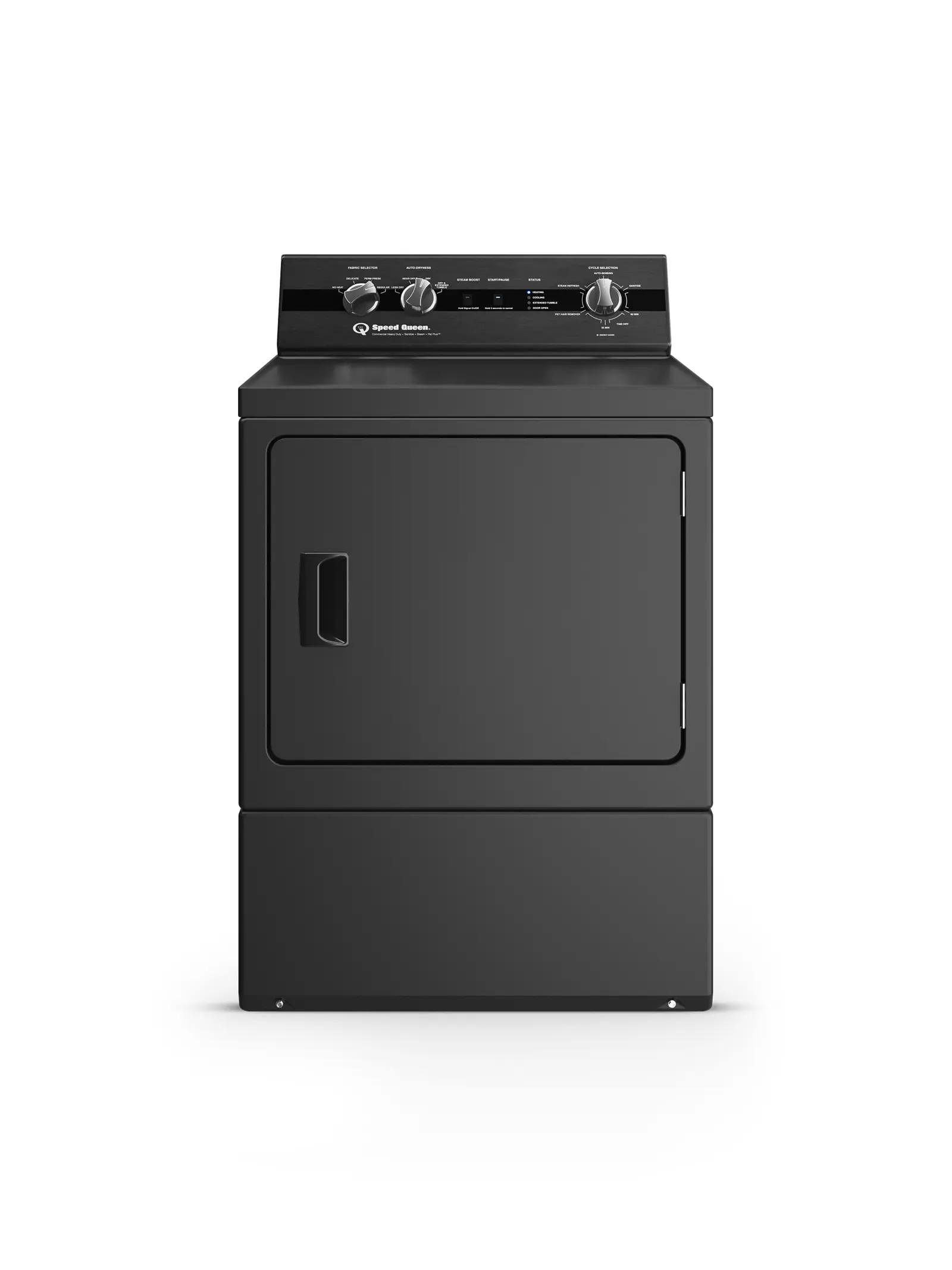 Speed Queen DC5004BE Matte black Electric Dryer with Pet Plus™ | Steam | Extended Tumble | 5-Year Warranty (2) 2