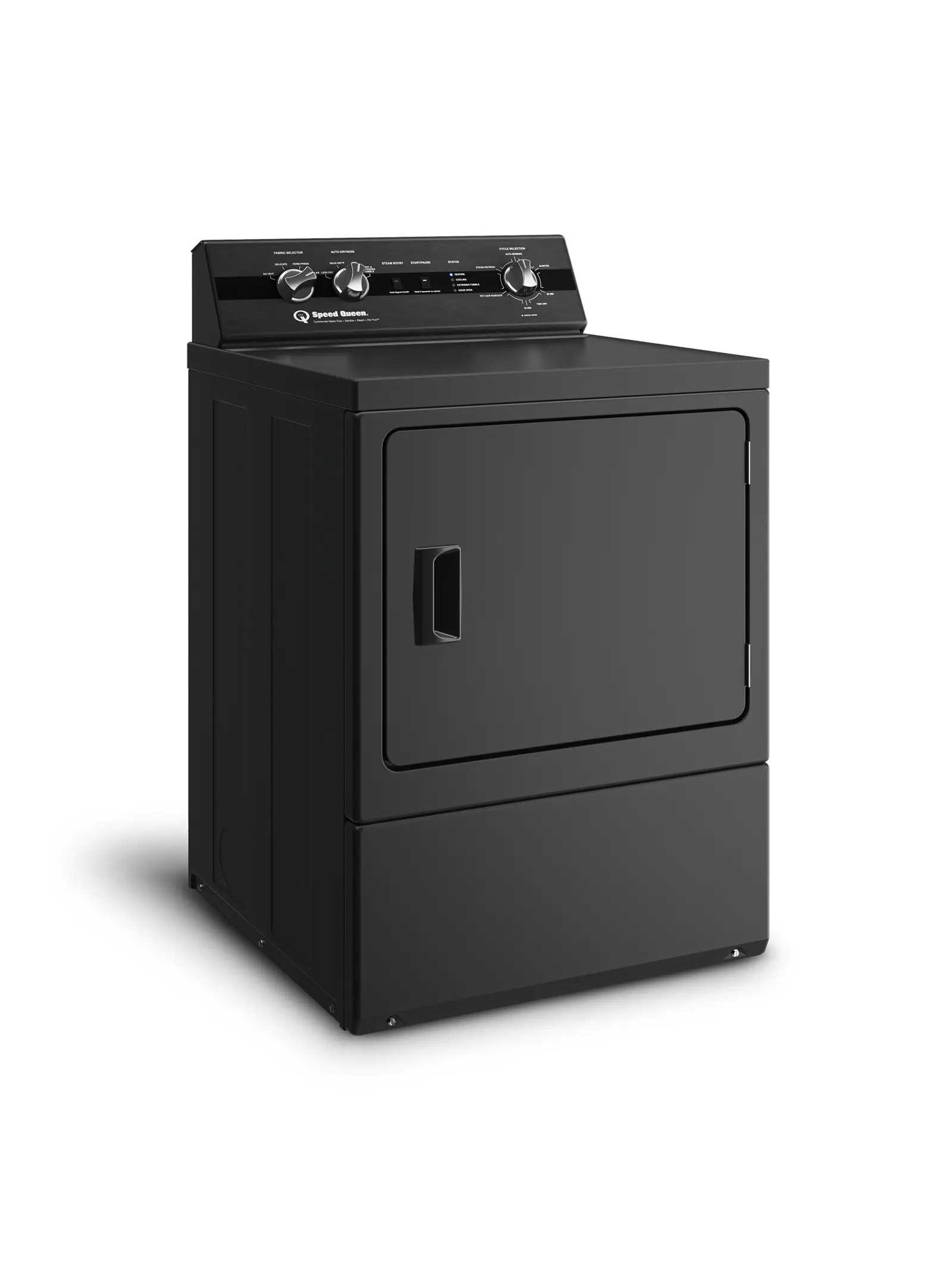 Speed Queen DC5004BE Matte black Electric Dryer with Pet Plus™ | Steam | Extended Tumble | 5-Year Warranty (2) 3