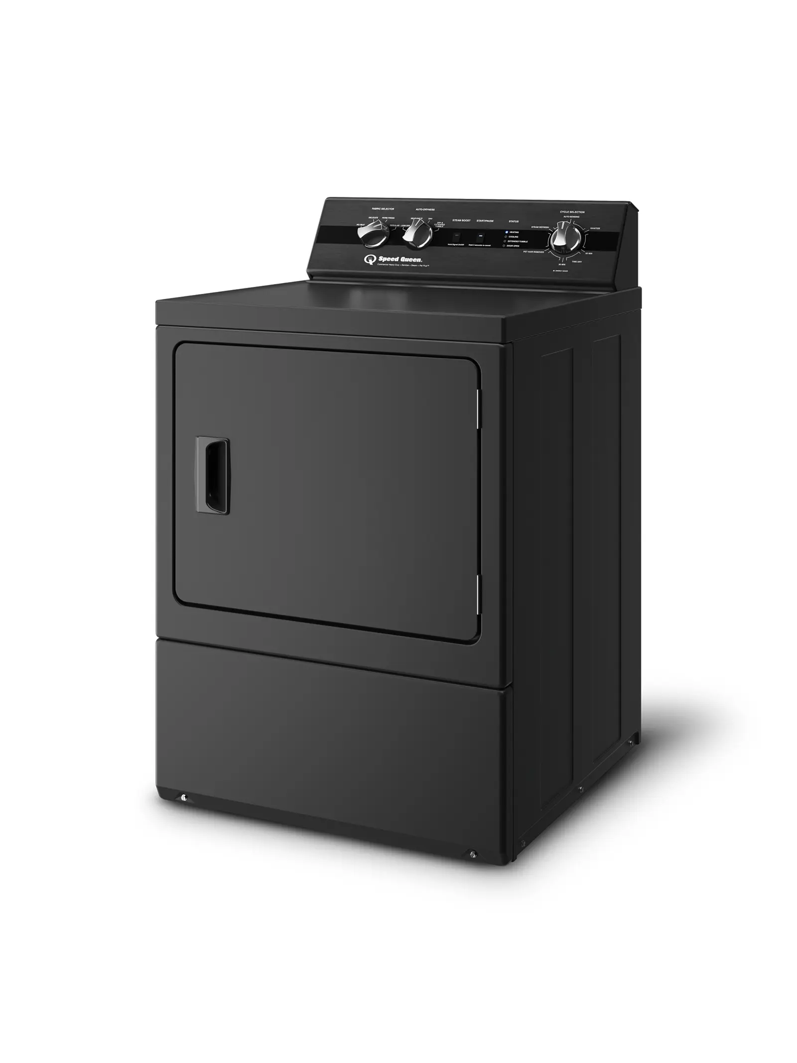 Speed Queen DC5004BE Matte black Electric Dryer with Pet Plus™ | Steam | Extended Tumble | 5-Year Warranty (2) 4