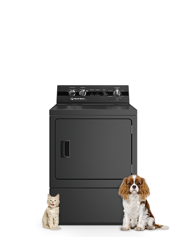 Speed Queen DC5004BE Matte black Electric Dryer with Pet Plus™ | Steam | Extended Tumble | 5-Year Warranty (2) 0