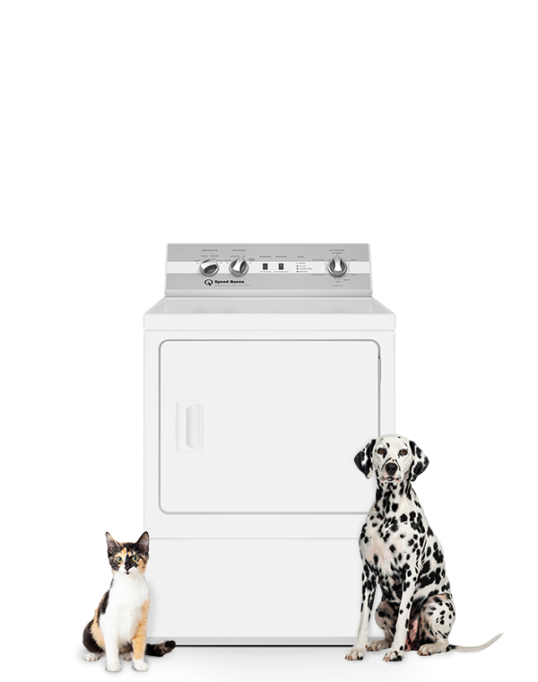 Speed Queen DC5004WE Electric Dryer with Pet Plus™ | Steam | Extended Tumble | 5-Year Warranty 0
