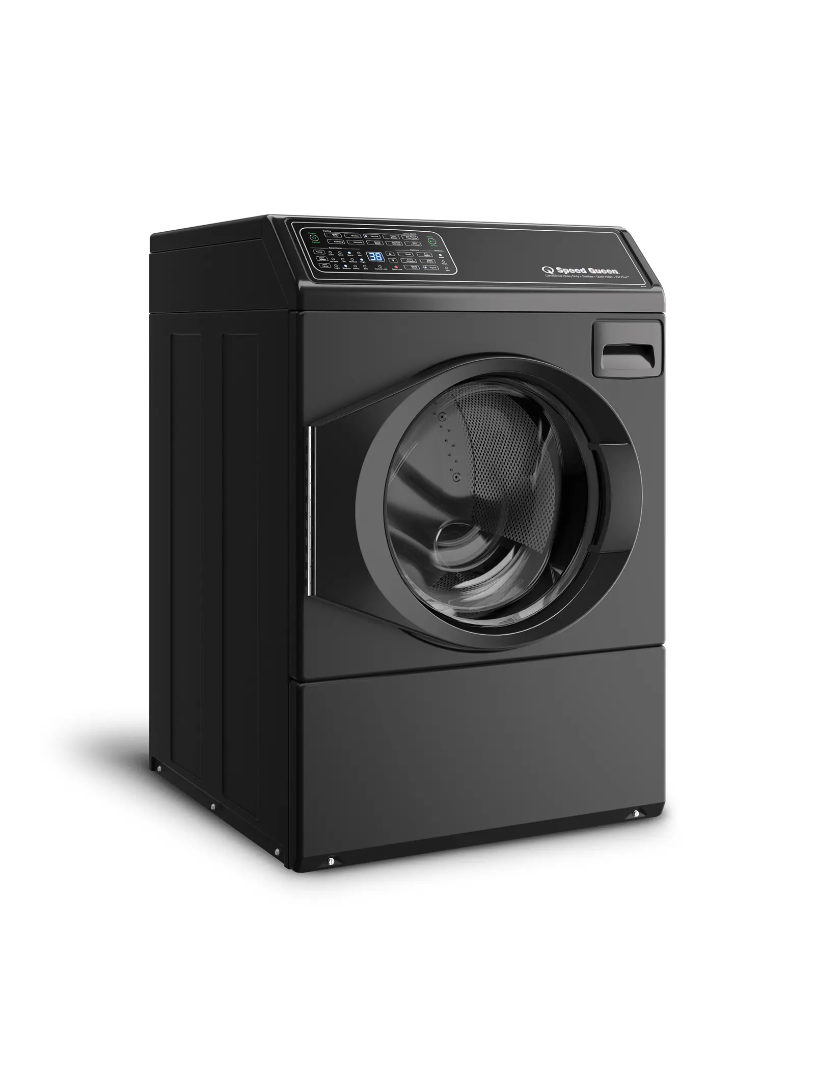 Speed Queen Speed Queen FF7009BN LEFT HINGE Black Front-Load Washer with Pet Plus™ | Sanitize | Fast Cycle Times | Dynamic Balancing | 5-Year Warranty 2