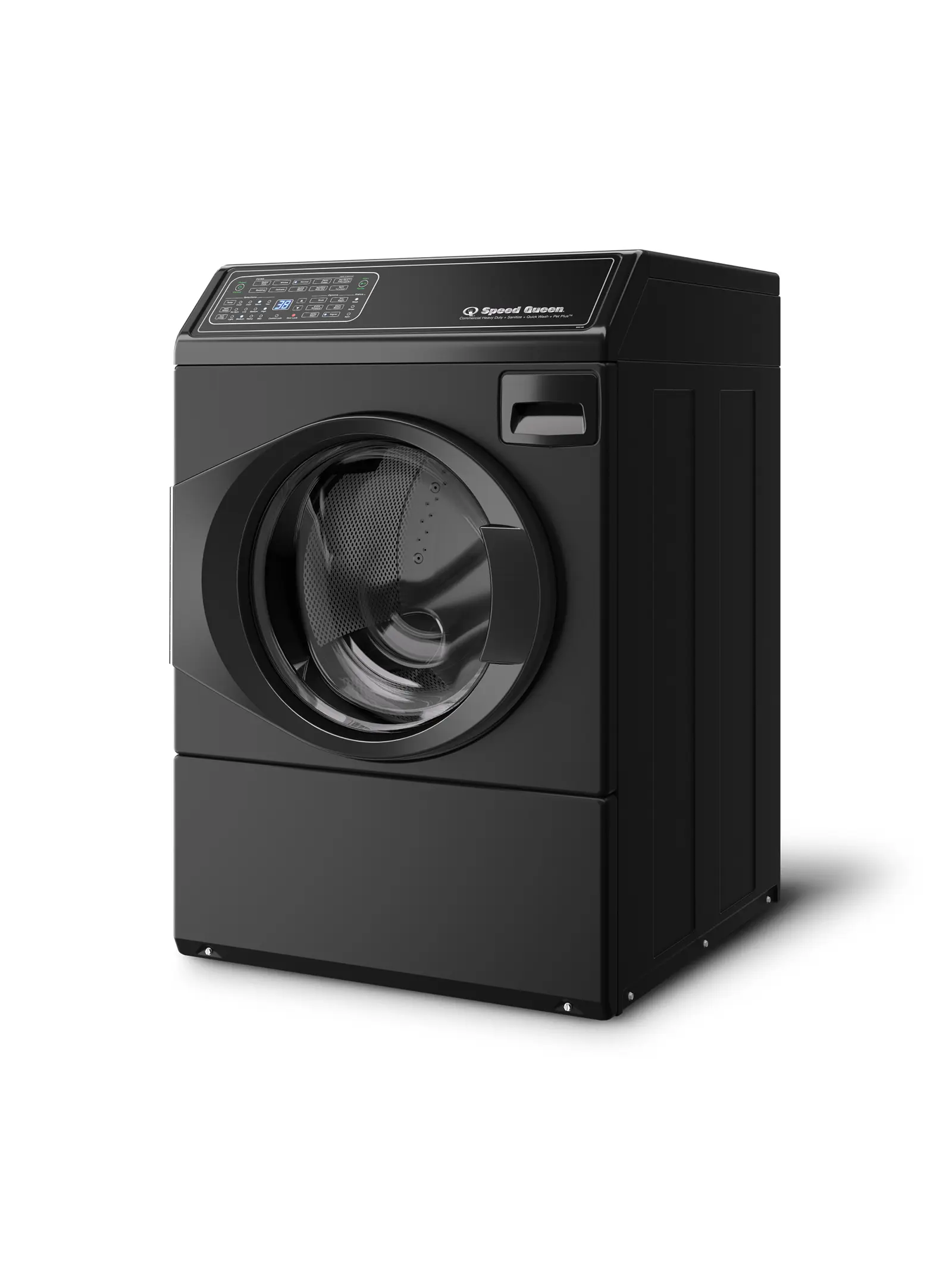 Speed Queen Speed Queen FF7009BN LEFT HINGE Black Front-Load Washer with Pet Plus™ | Sanitize | Fast Cycle Times | Dynamic Balancing | 5-Year Warranty 3