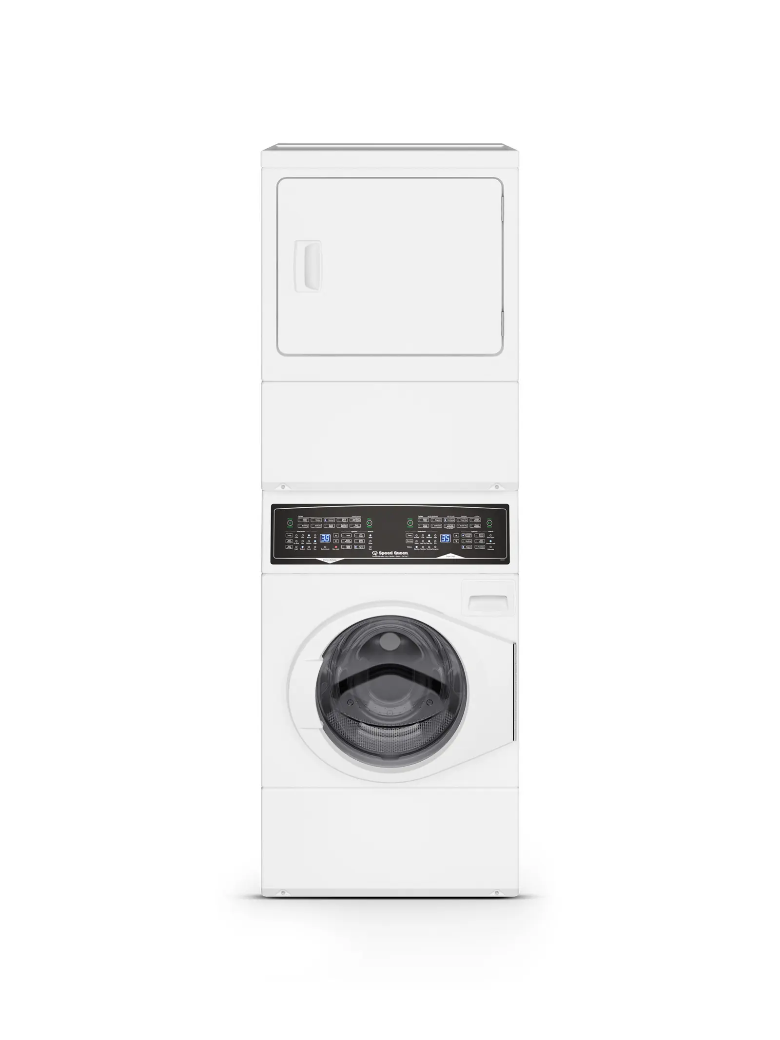 Speed Queen Speed Queen SF7007WE White Stackable Front-Load Washer & Gas Dryer | Pet Plus™ | Sanitize | Fast Cycle | Dynamic Balancing | 7-Year Warranty 0
