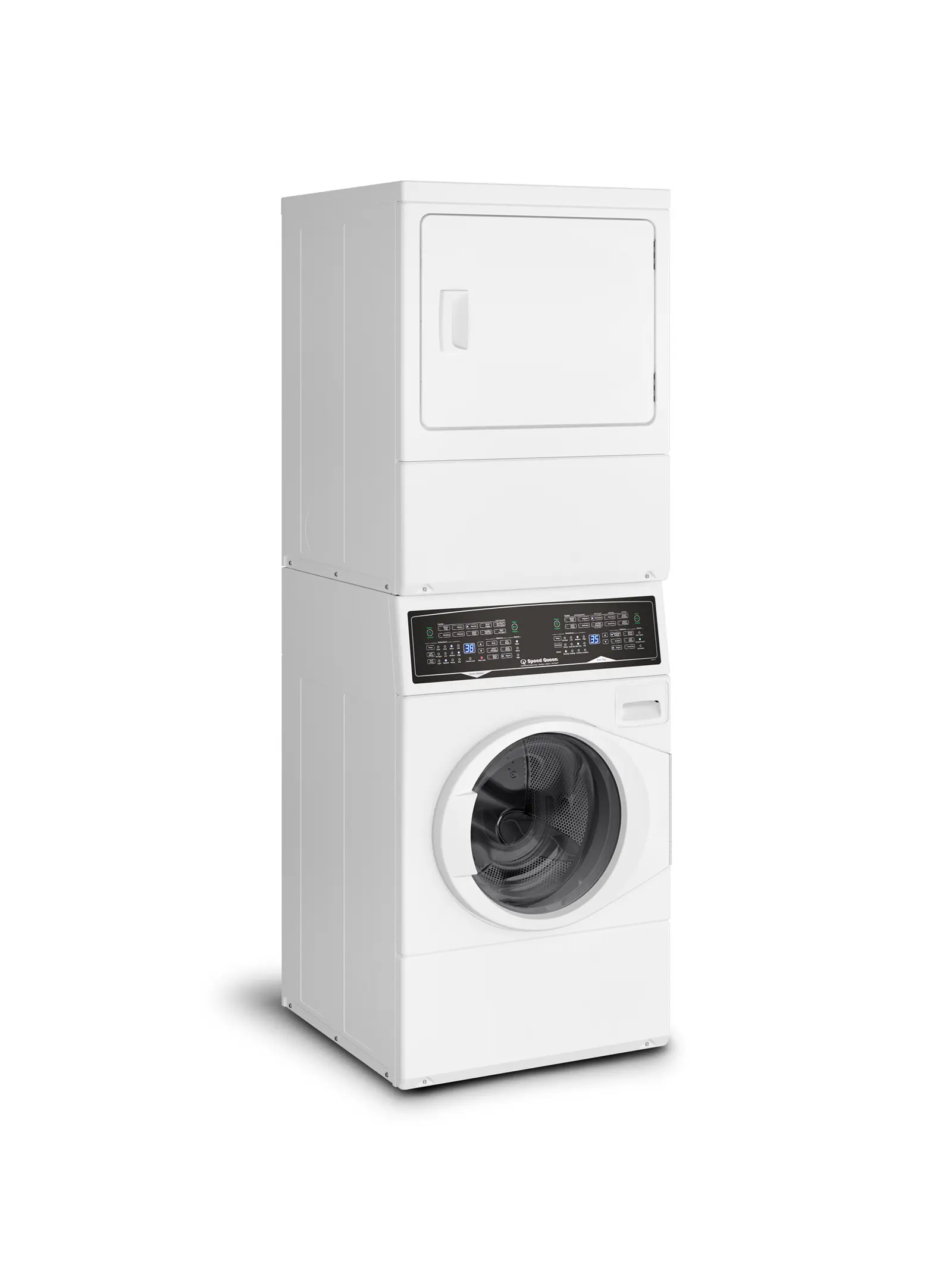 Speed Queen SF7008WE Stackable Front-Load Washer & Electric Dryer | Pet Plus™ | Sanitize | Fast Cycle | Dynamic Balancing | 5-Year Warranty 3